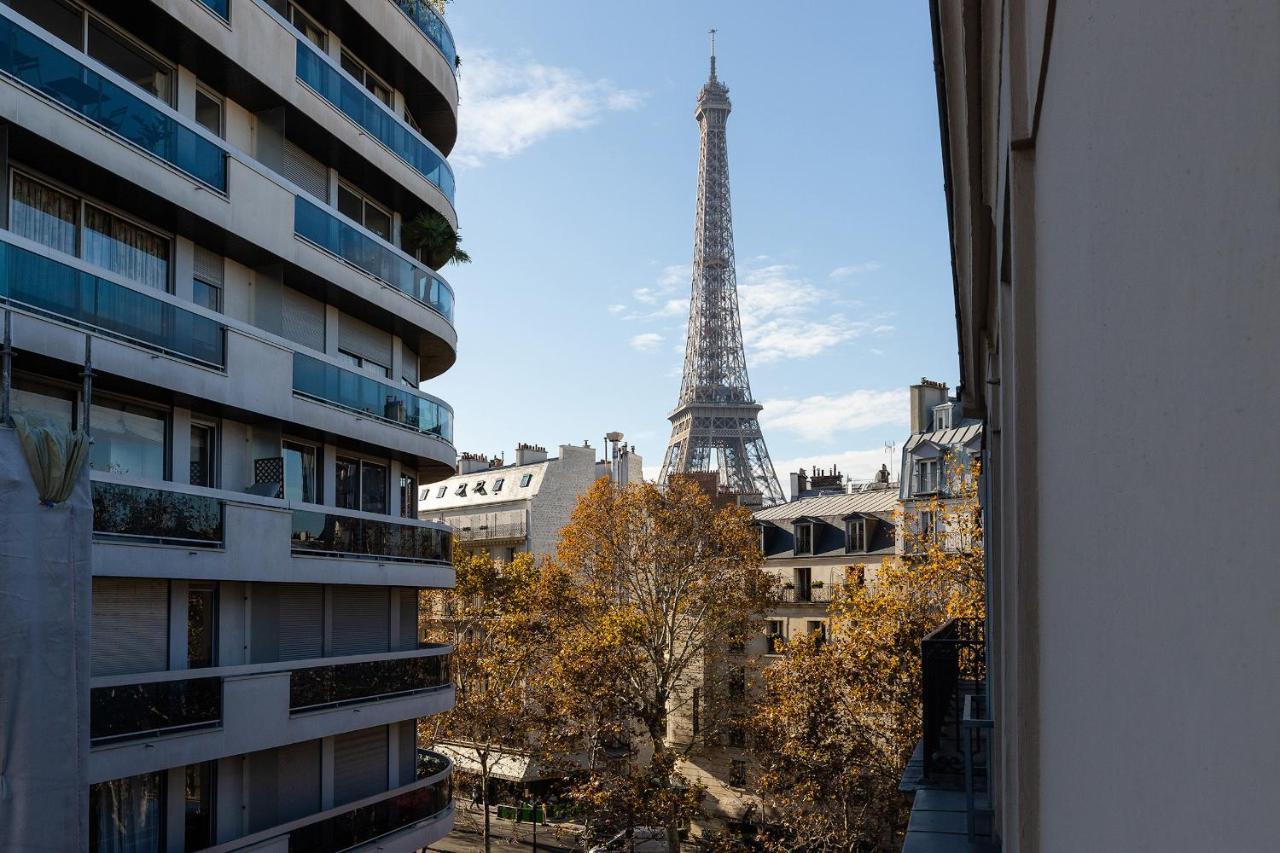 Central Paris - Eiffel Tower View Apartment - 30 Nuits Min Exterior photo